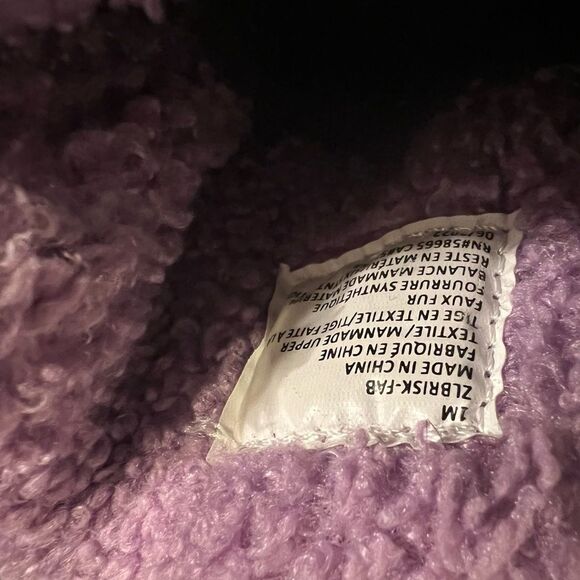 ZELLA Kids Quilted Fleece Lined Snow Boot Sz 1 - Picture 6 of 13